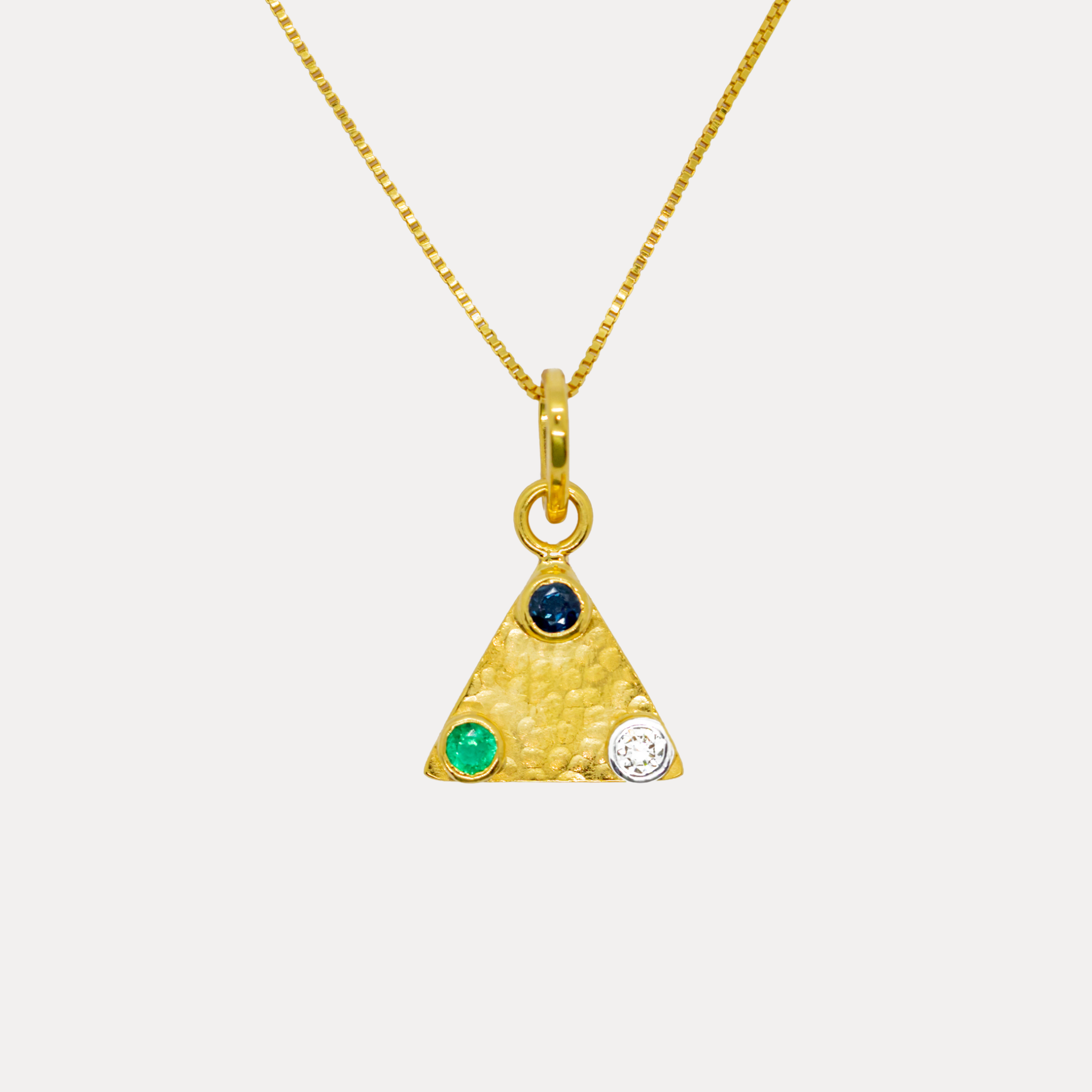 14kt Gold Aquarius Rising