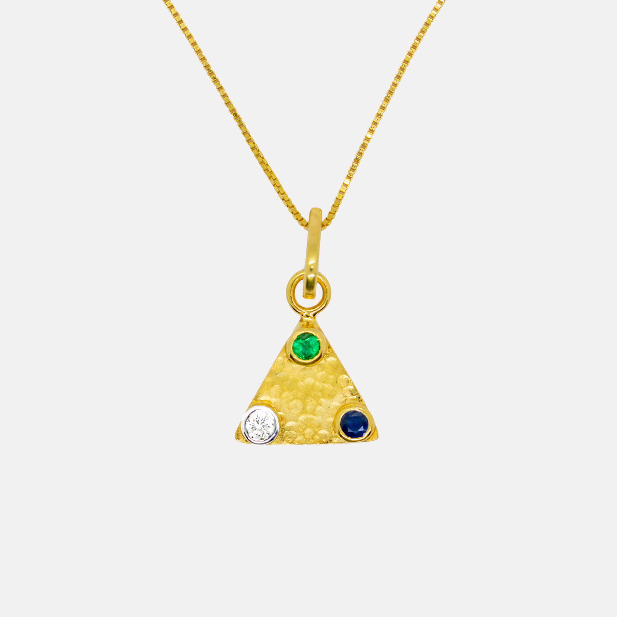 14KT GOLD GEMINI RISING