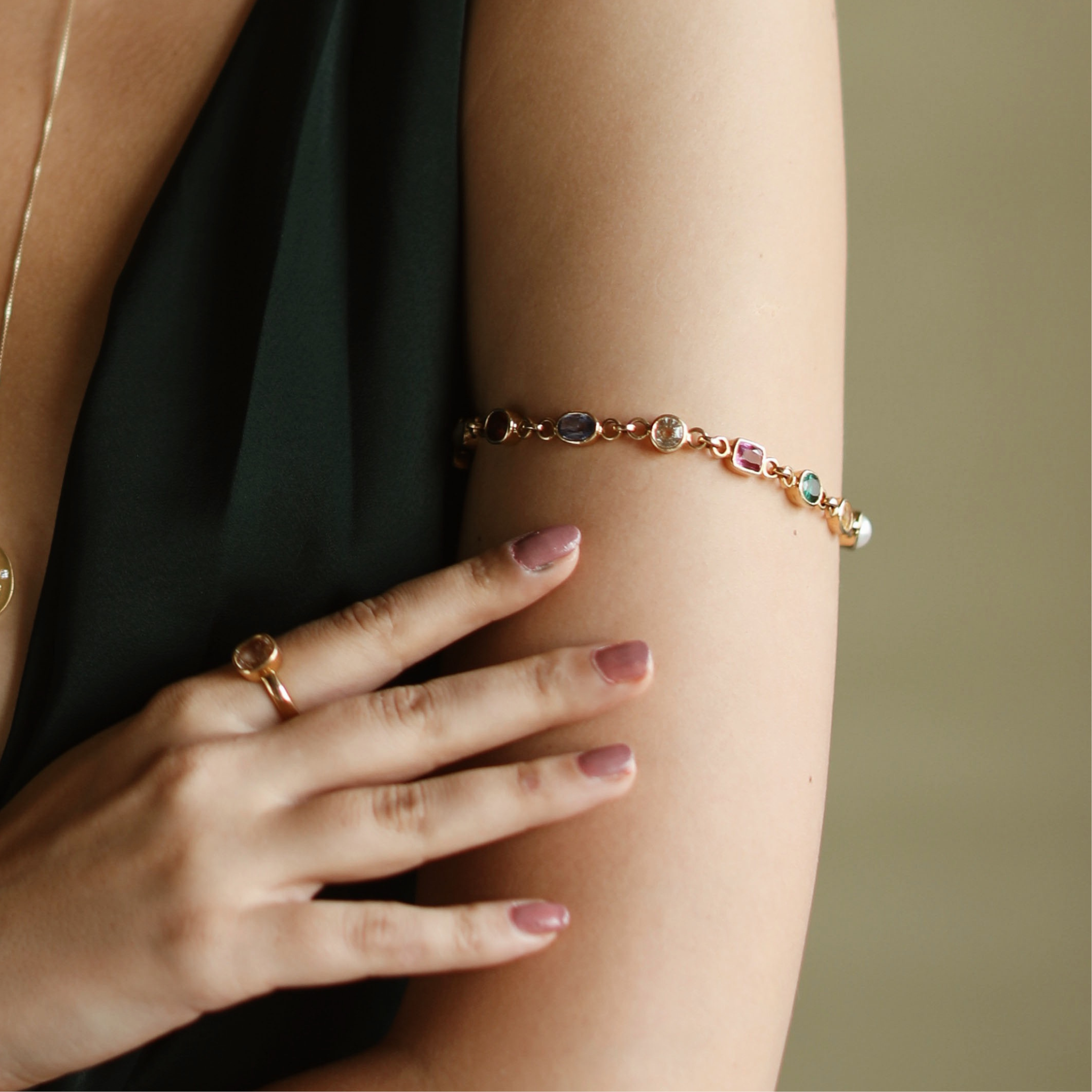 9 Planet Navratna Armlet