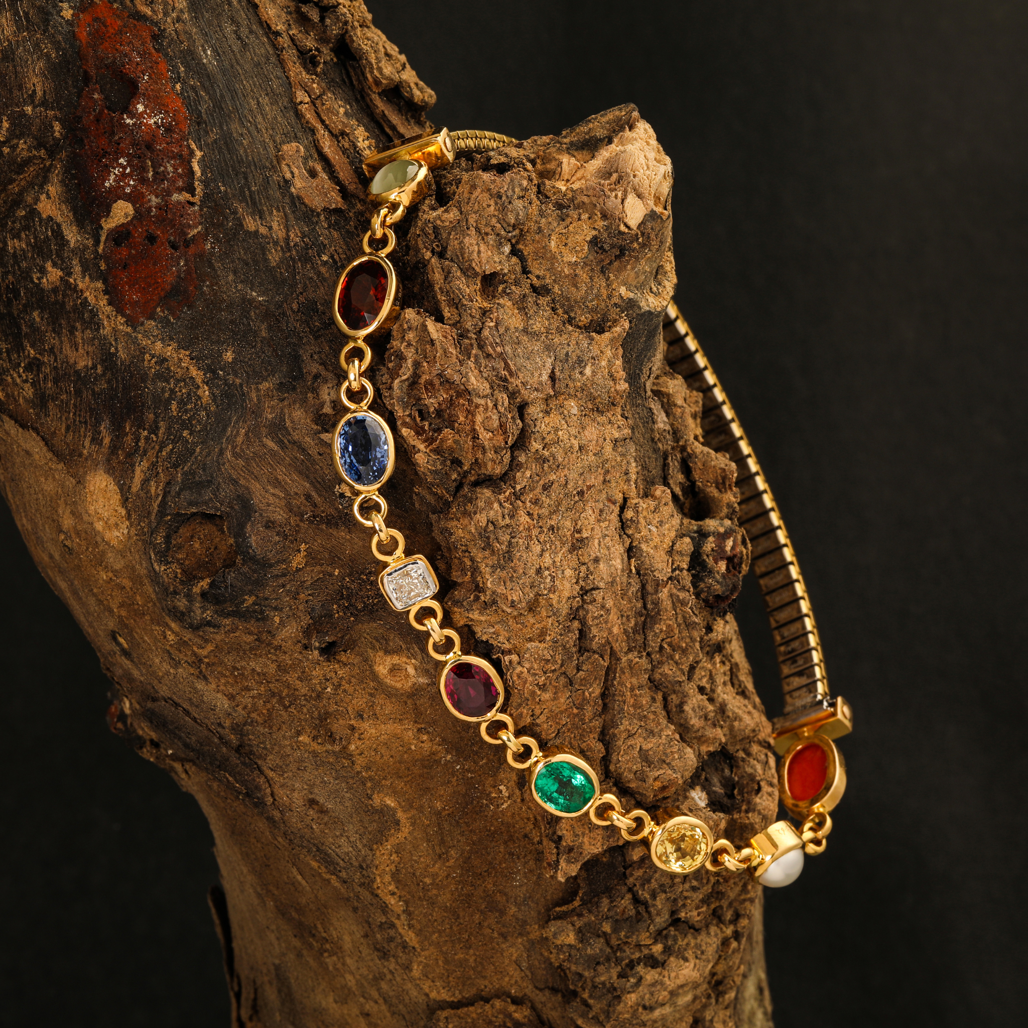 9 Planet Navratna Armlet