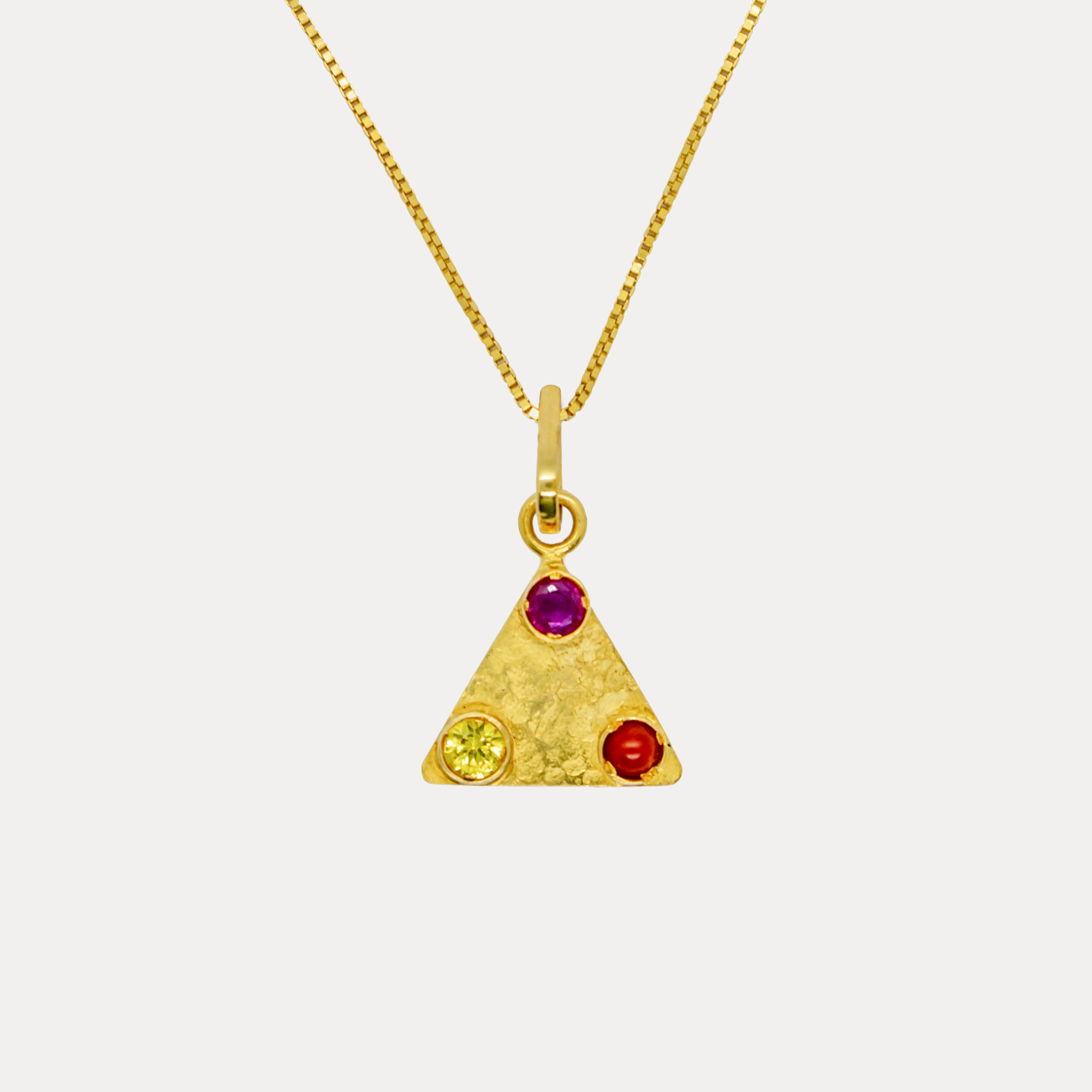 14 kt Gold Leo Rising