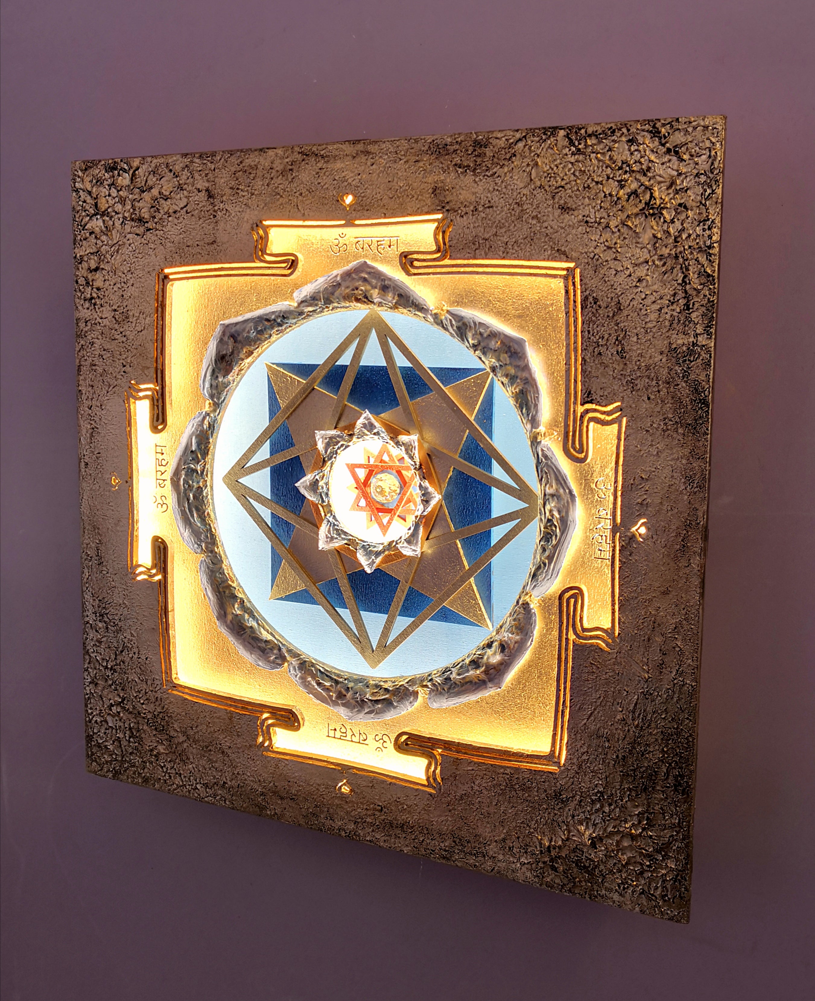 Meditation Art- Jupiter Light Sculpture