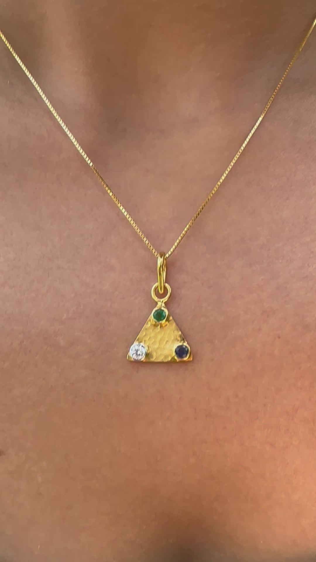 14KT GOLD GEMINI RISING
