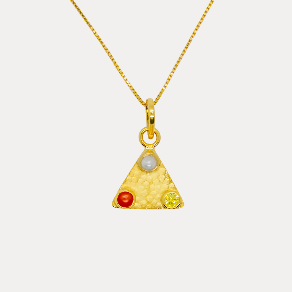 14 kt Gold Cancer Rising