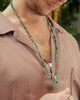 Emerald & Rudraksha Mala