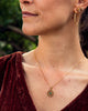 14kt Gold Anahata Chakra Pendant Necklace