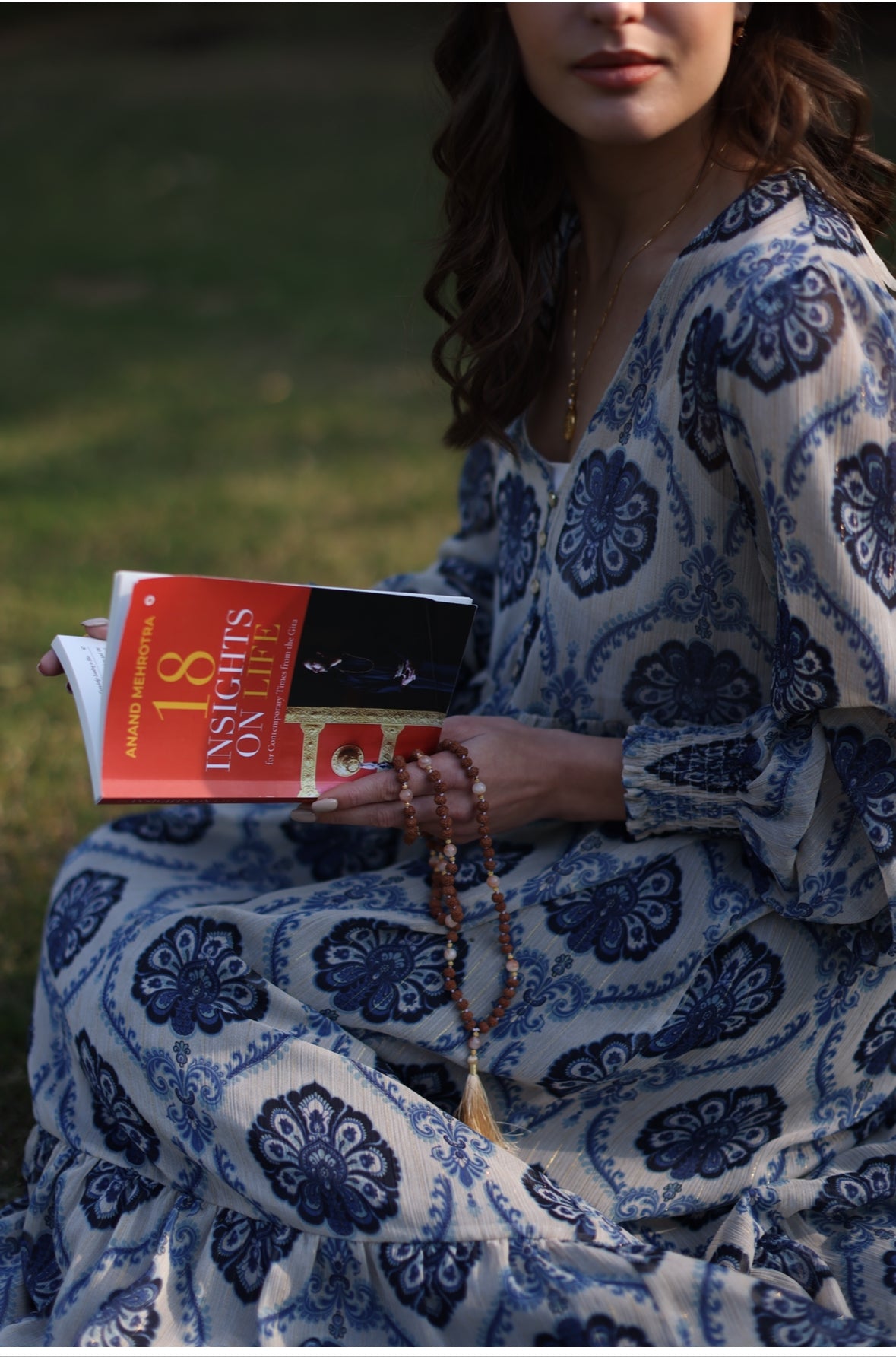 New Wisdom Bundle! Signed copy of Anand Mehrotra 18 Insights on Life + Sattva Kriya Mala