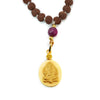 Ganesha Istha Devata Japa Mala with Ruby Counterbeads
