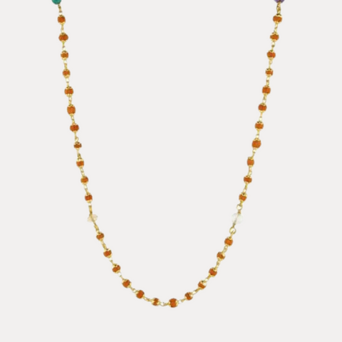 Nine Planets Rudrani Gold Plate Necklace