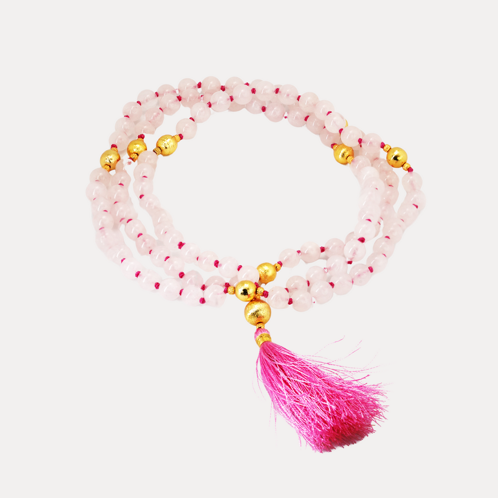 Rose Quartz Mala