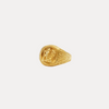 Ganesha Ring Gold Plated
