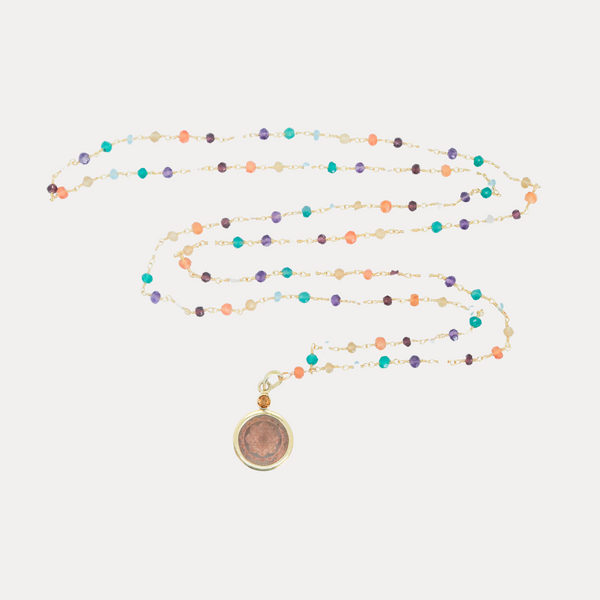 7 Chakra Sri Yantra Necklace