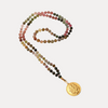 Lalita Devi Pendant Tourmaline Mala 18kt Gold with Diamond