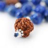 Lapis & Rudraksha Mala