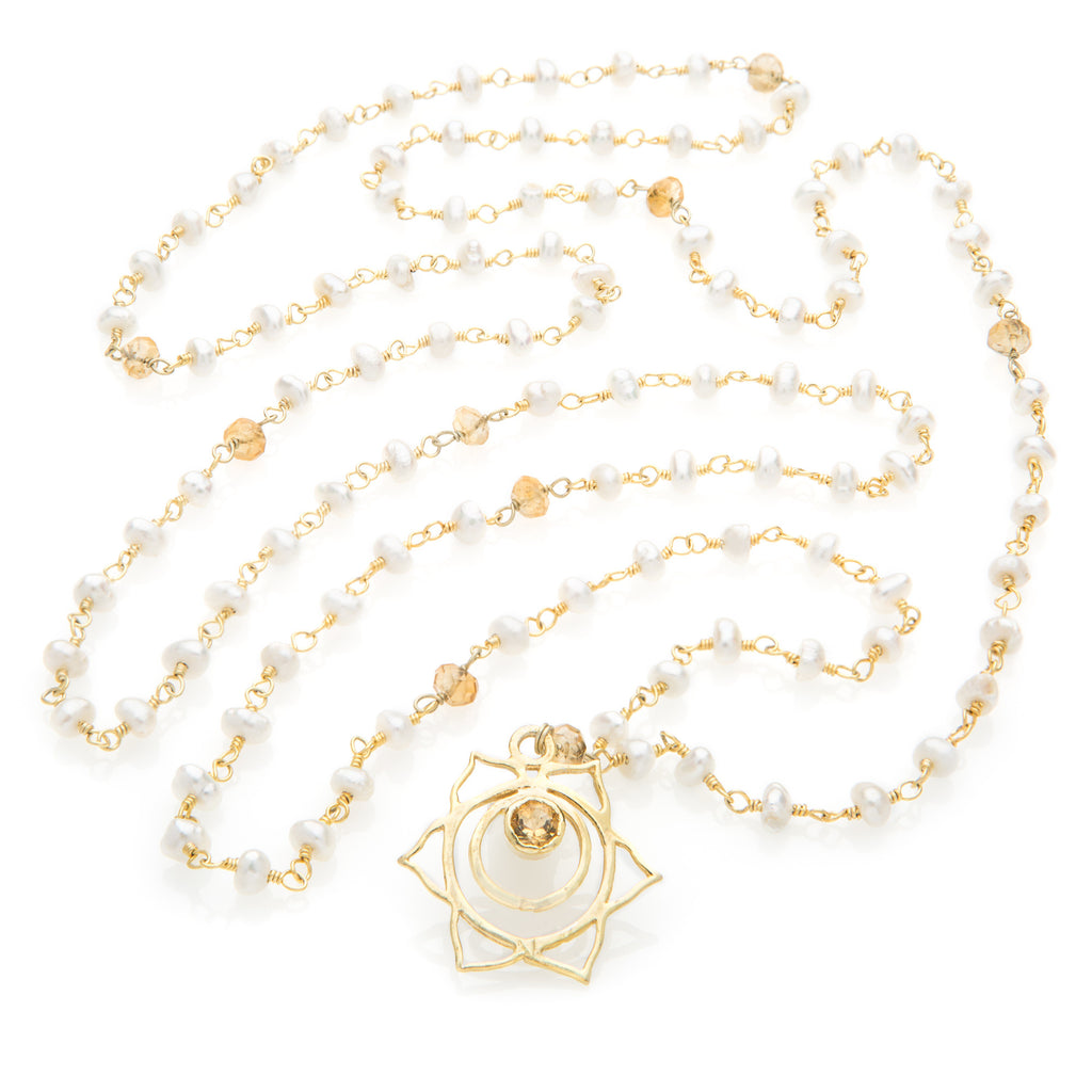 Swadhisthana Chakra Pendant Mala - The Sattva Collection