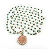 Emerald Sri Yantra Pendant Necklace - The Sattva Collection