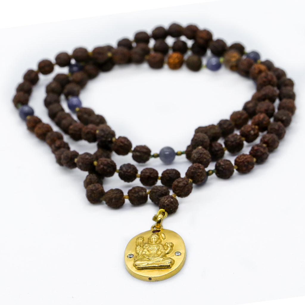 Shiva Istha Devata Rudraksha Mala - The Sattva Collection