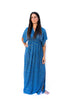 Tara Dress- Blue - The Sattva Collection