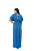 Tara Dress- Blue - The Sattva Collection