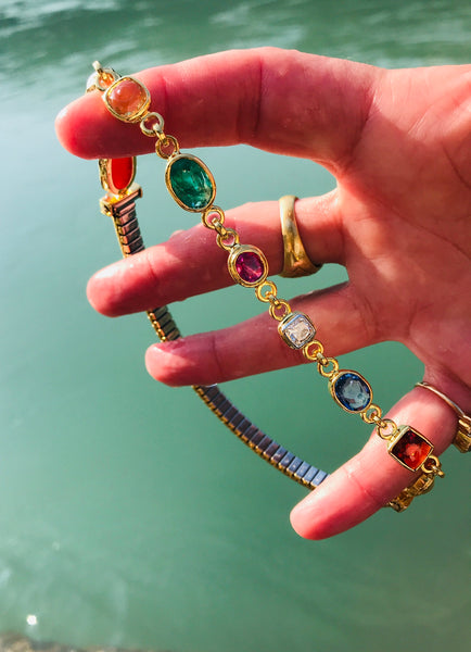 New Fashion Nine Planets Of Solar System Stone Beaded Bracelet Women Girl  Gifts | eBay