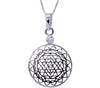 14Kt Gold Sri Yantra Pendant Necklace Holiday Offering