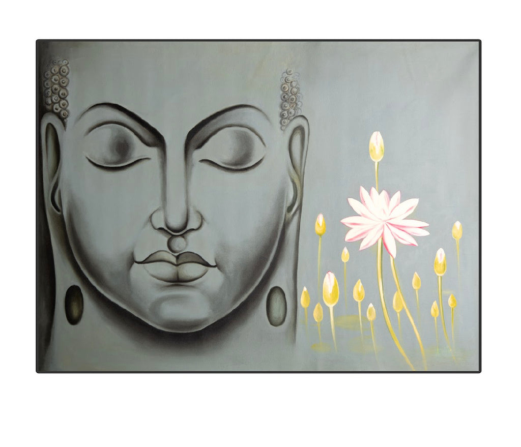 Buddha Face Sacred Art